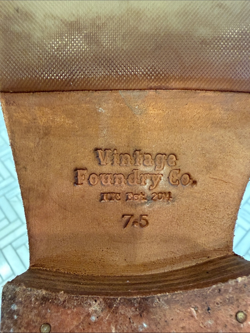 Vintage Foundry Co. Tall Lace-Up Leather Boots – Size 7.5 - Picture 2 of 8